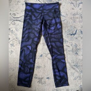 Purple/Blue and Black LuluLemon Leggings